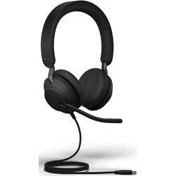 Наушники Jabra Evolve2 40 USB-C MS (Black) Thumb