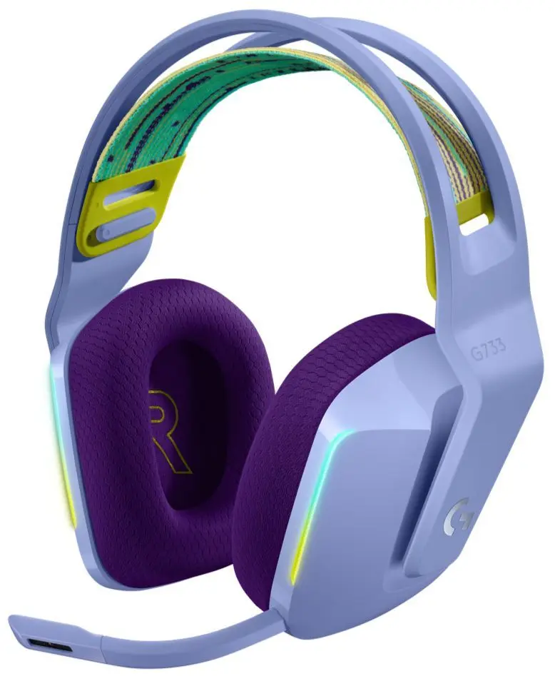 Беспроводные наушники Logitech G733 (Lilac)