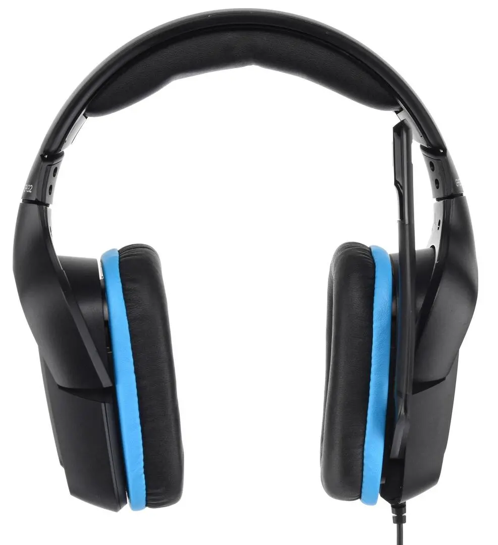 Наушники Logitech G432 (Black/Blue)