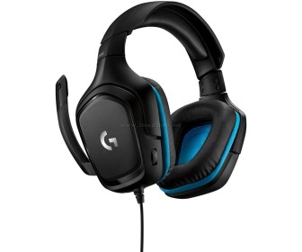 Наушники Logitech G432 (Black/Blue)