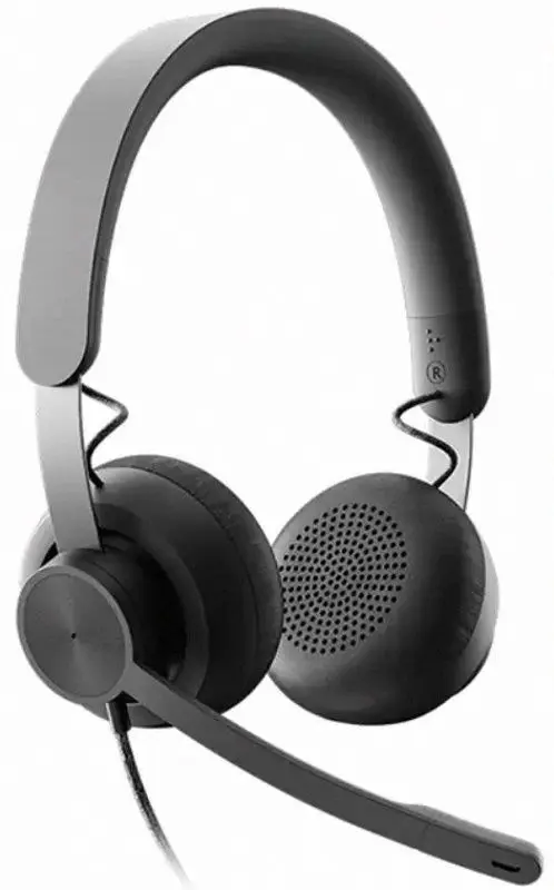 Casti Logitech Zone Teams 981-000870 (Graphite) - 4