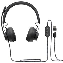 Casti Logitech Zone Teams 981-000870 (Graphite) Thumb