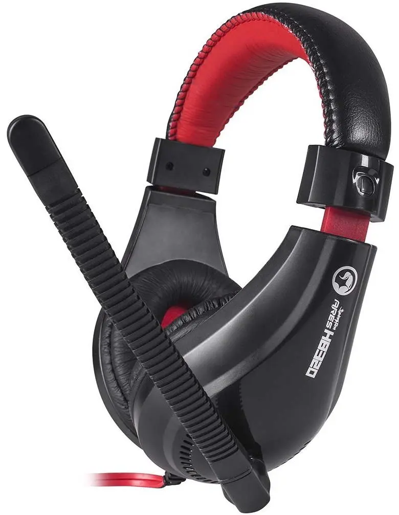 Casti Marvo H8320 (Black/Red)