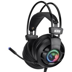 Casti Marvo Rainbow Backlight HG9018 (Black)