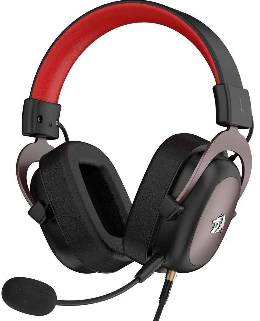 Casti ReDragon Zeus H510-1 (Black/Red)