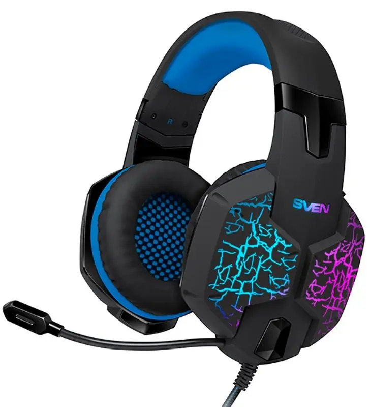 Наушники Sven AP-U980MV (Black/Blue) - 5