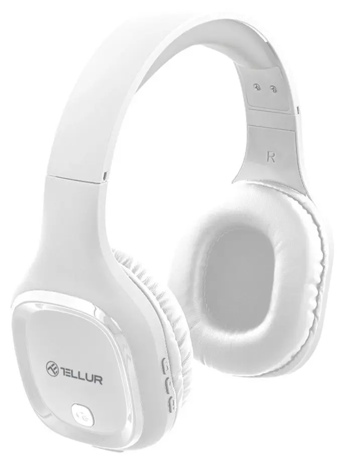 Casti fara fir Tellur Pulse TLL511371 (White)