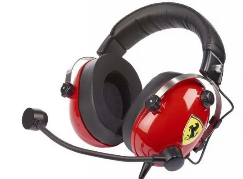 Casti Thrustmaster T. Racing Scuderia Ferrari (Black/Red)
