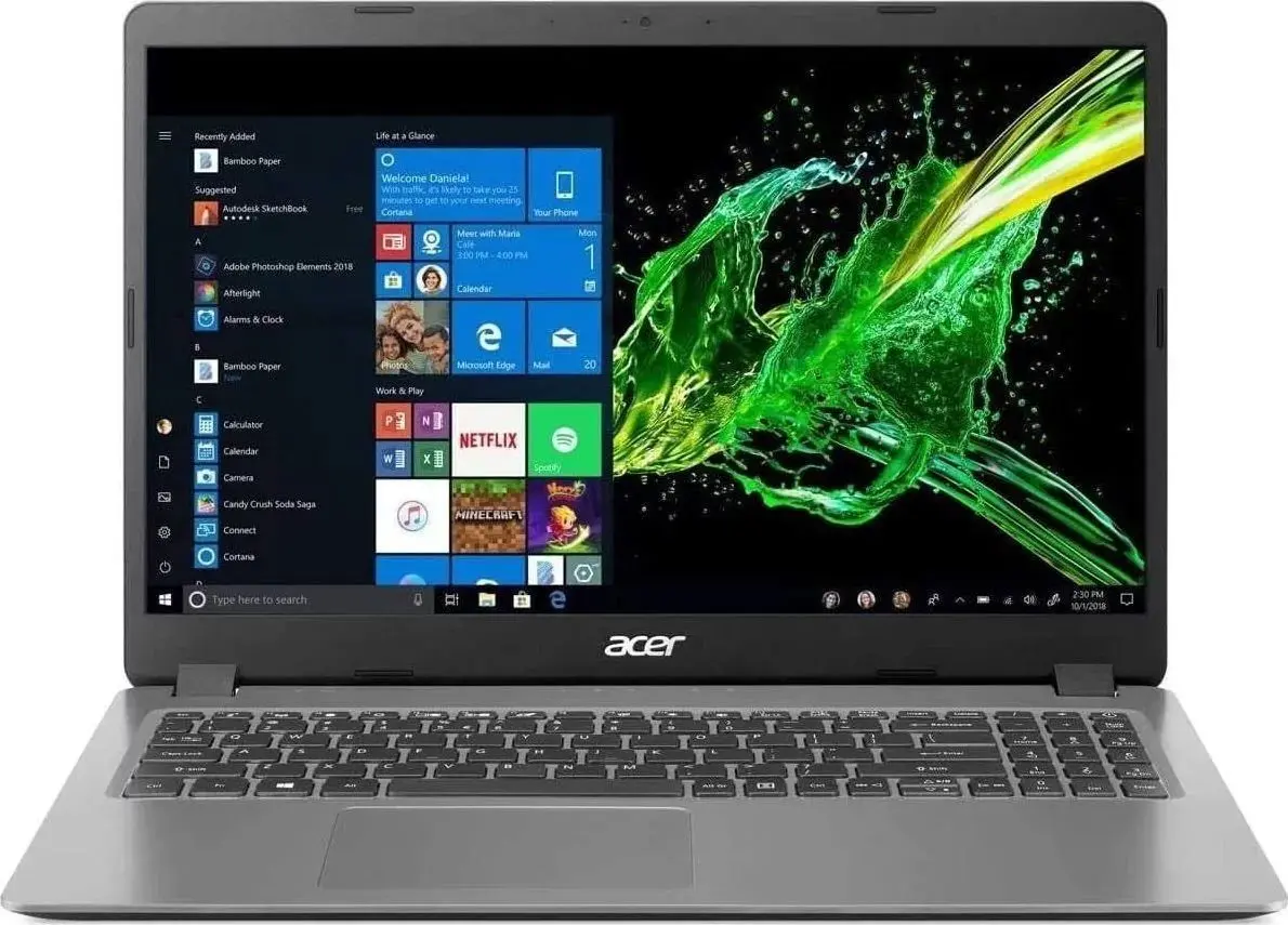 Laptop Acer A315-56-594WDX Intel Core i5-1035G1 8GB DDR4/512GB SSD (Gray)