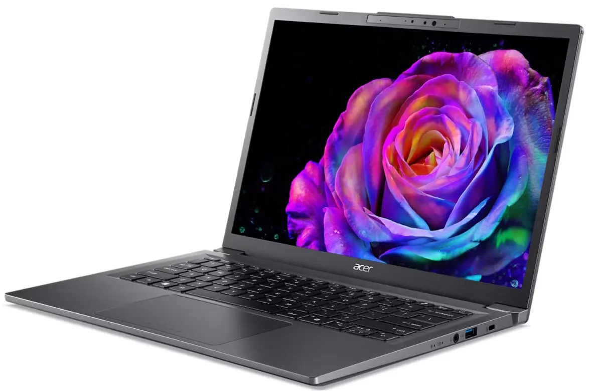 Ноутбук Acer Aspire 14 AI A14-52MT Intel Core Ultra 7 258V 32GB LPDDR5X/1TB SSD Win 11 Home (Steel Gray) - 2