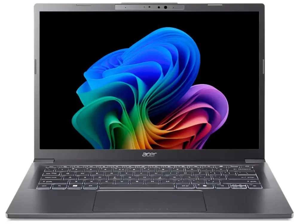 Ноутбук Acer Aspire 14 AI A14-52MT Intel Core Ultra 7 258V 32GB LPDDR5X/1TB SSD Win 11 Home (Steel Gray)