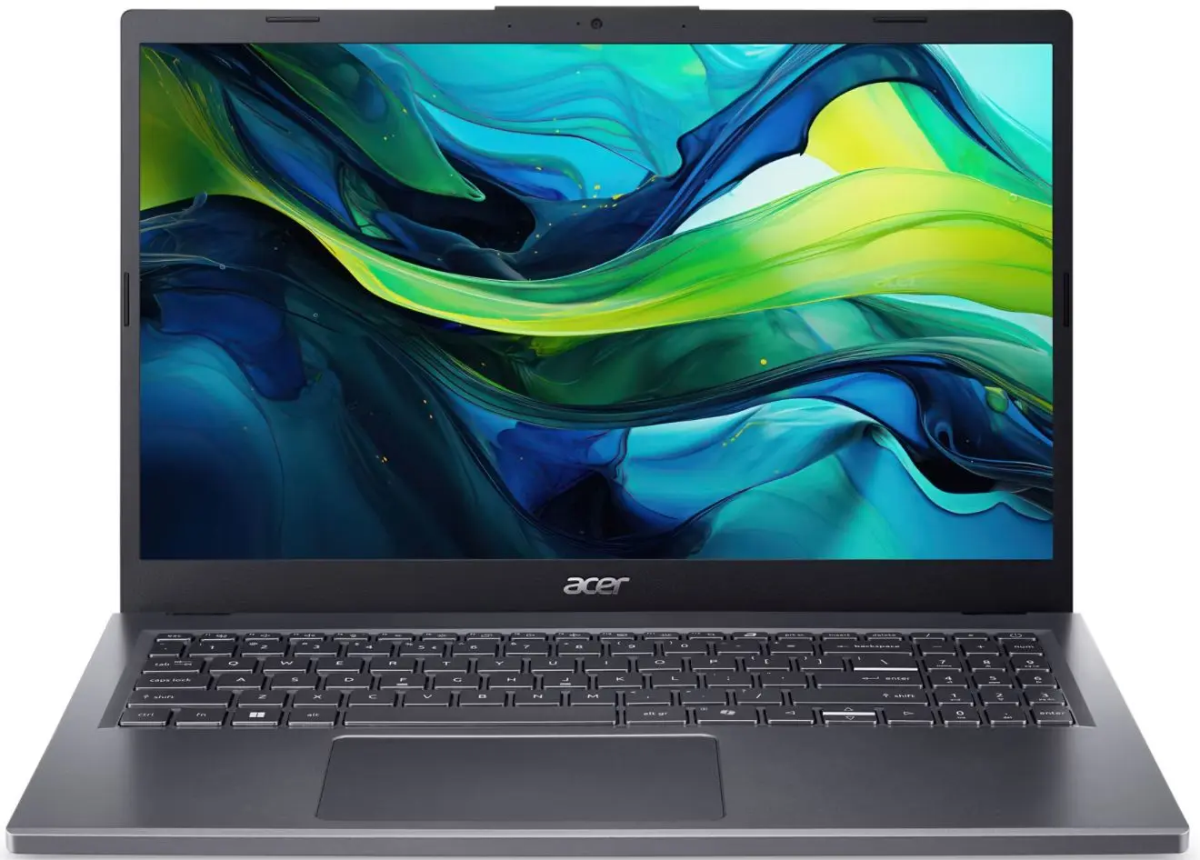 Ноутбук Acer Aspire 15 A15-51M-30YX Intel Core 3 100U 1x16GB DDR5/512GB SSD (Steel Gray)