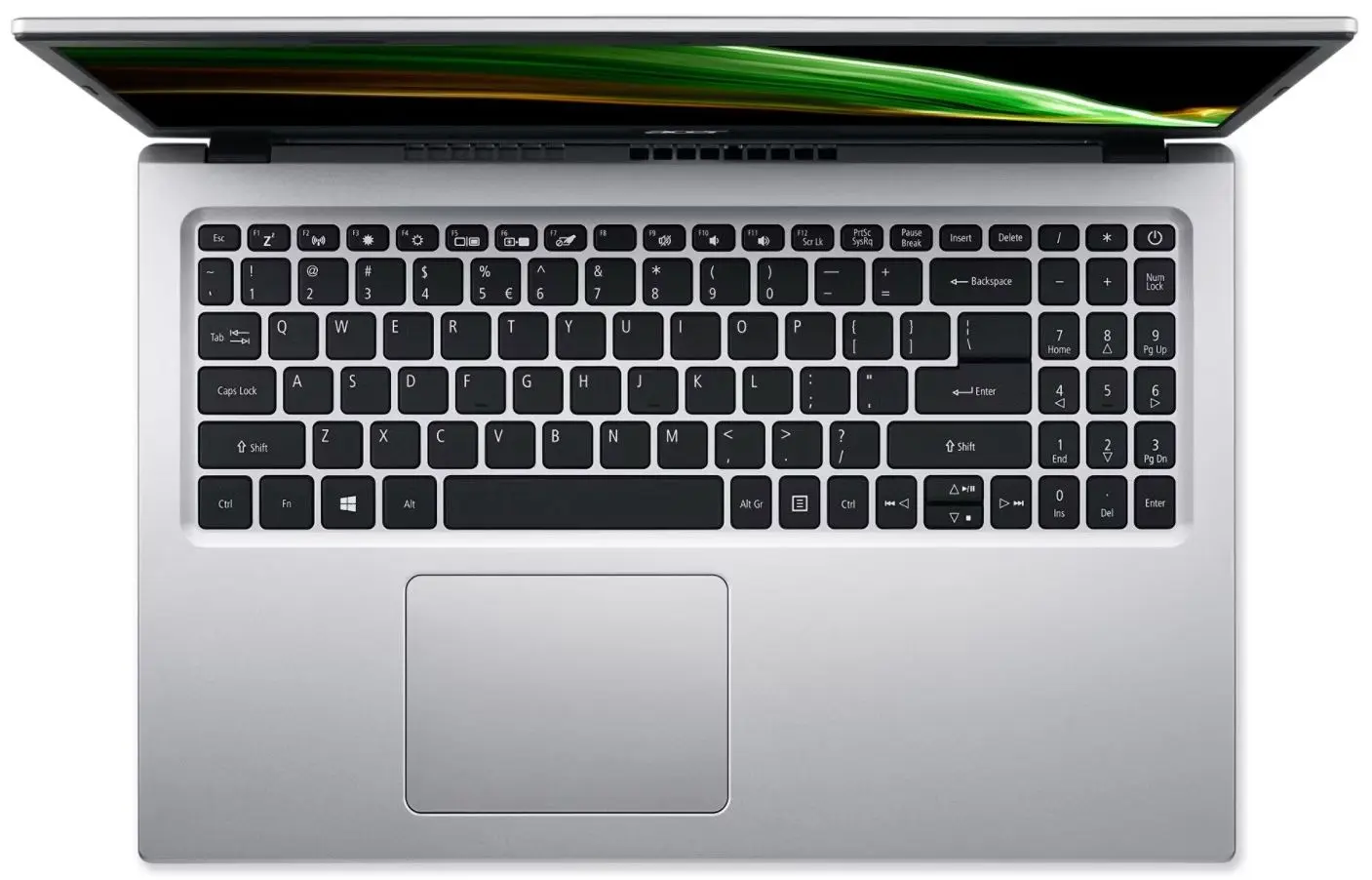 Ноутбук Acer Aspire 3 A315-35-C9Y6 Intel Celeron N4500 8GB DDR4/512GB SSD (Silver)