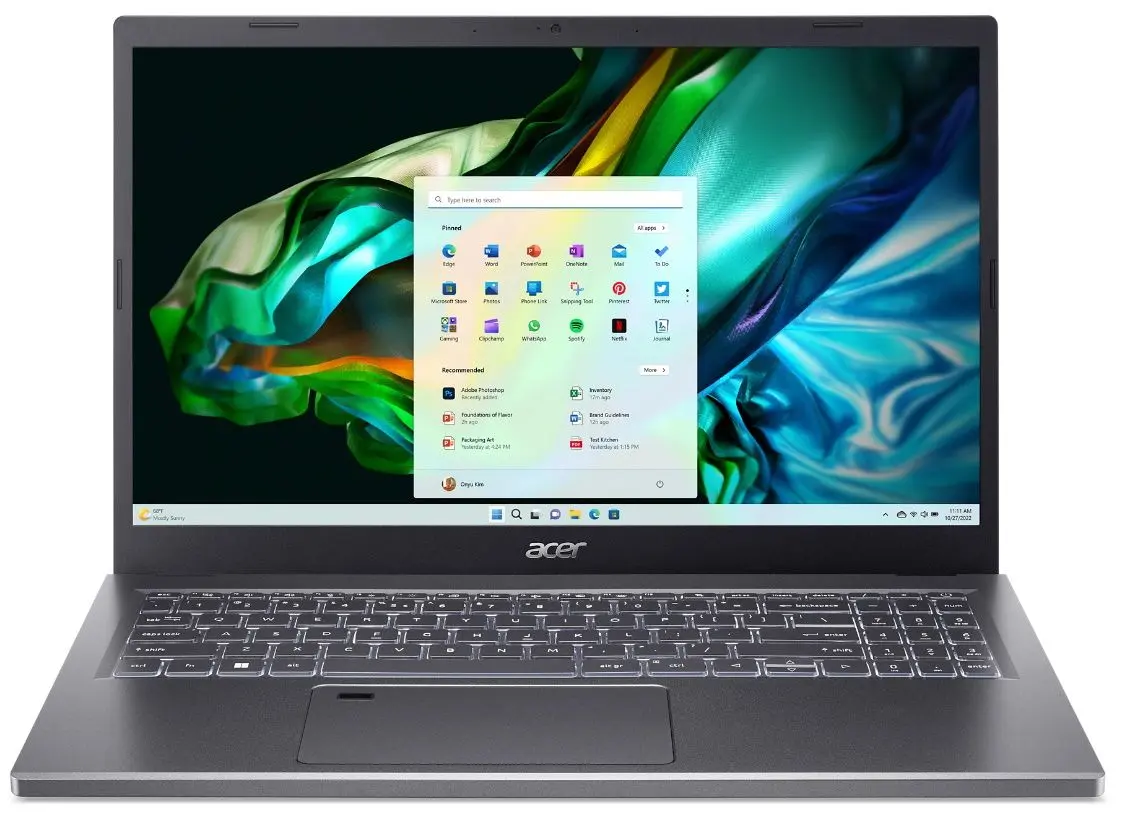 Laptop Acer Aspire 5 A515-48M-R20F AMD Ryzen 7 7730U 8GB DDR4/512GB SSD (Steel Grey) - 2