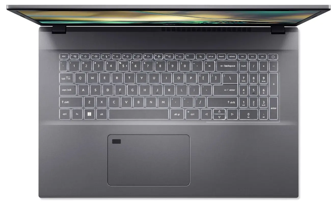 Ноутбук Acer Aspire 5 A517-53G Intel Core i5-1240P 16GB DDR4/1TB SSD (Steel Grey) - 4