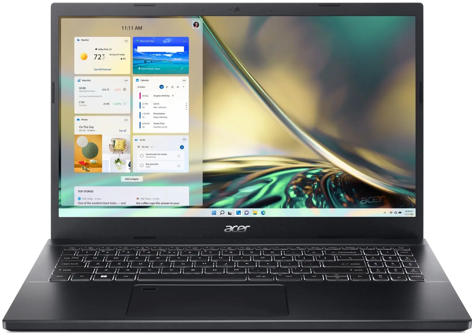 Ноутбук Acer Aspire A715-76G Intel Core i5-12450H 16GB DDR4/512GB SSD (Charcoal Black)
