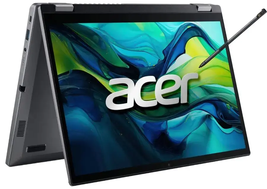 Ноутбук Acer Aspire Spin 14 ASP14-51MTN Intel Core 5 120U 16GB DDR5/512GB SSD (Steel Gray)