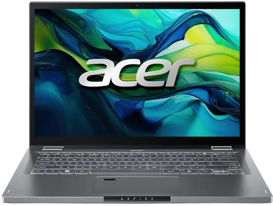 Ноутбук Acer Aspire Spin 14 ASP14-51MTN Intel Core 5 120U 16GB DDR5/512GB SSD (Steel Gray)