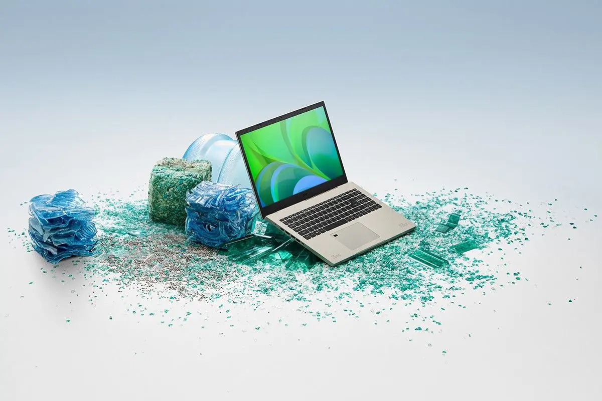 Laptop Acer Aspire Vero AV15-51-55PU Intel Core i5-1155G7 8GB DDR4/512GB SSD (Silver)