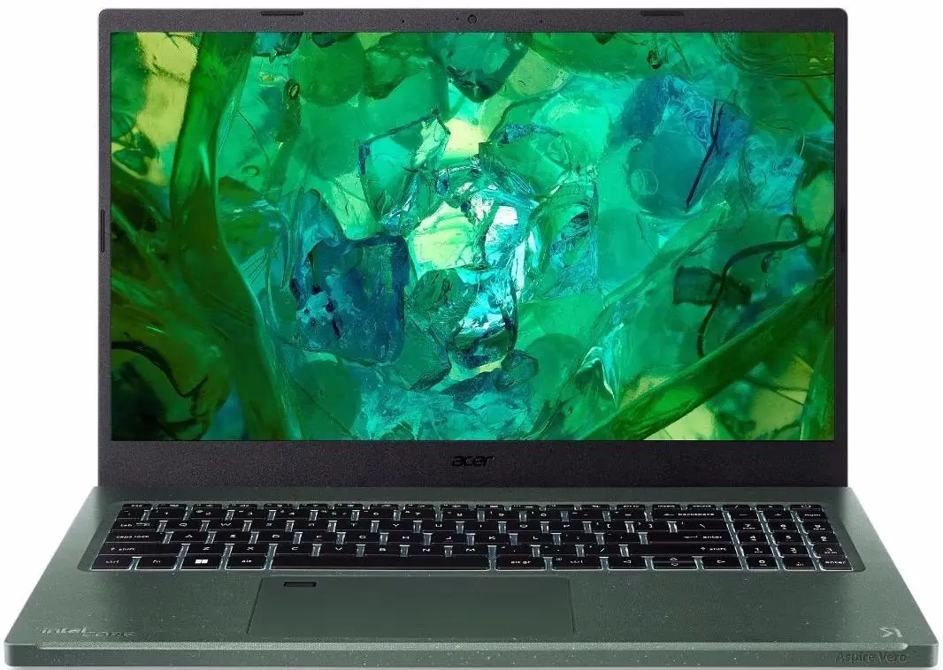 Laptop Acer Aspire Vero AV15-53P-39XW Intel Core i3-1315U 8GB LPDDR5/512GB SSD (Green)