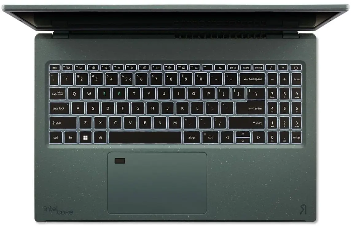 Laptop Acer Aspire Vero AV15-53P-52GF Intel Core i5-1335U 16GB DDR5/512GB SSD (Cypress Green)