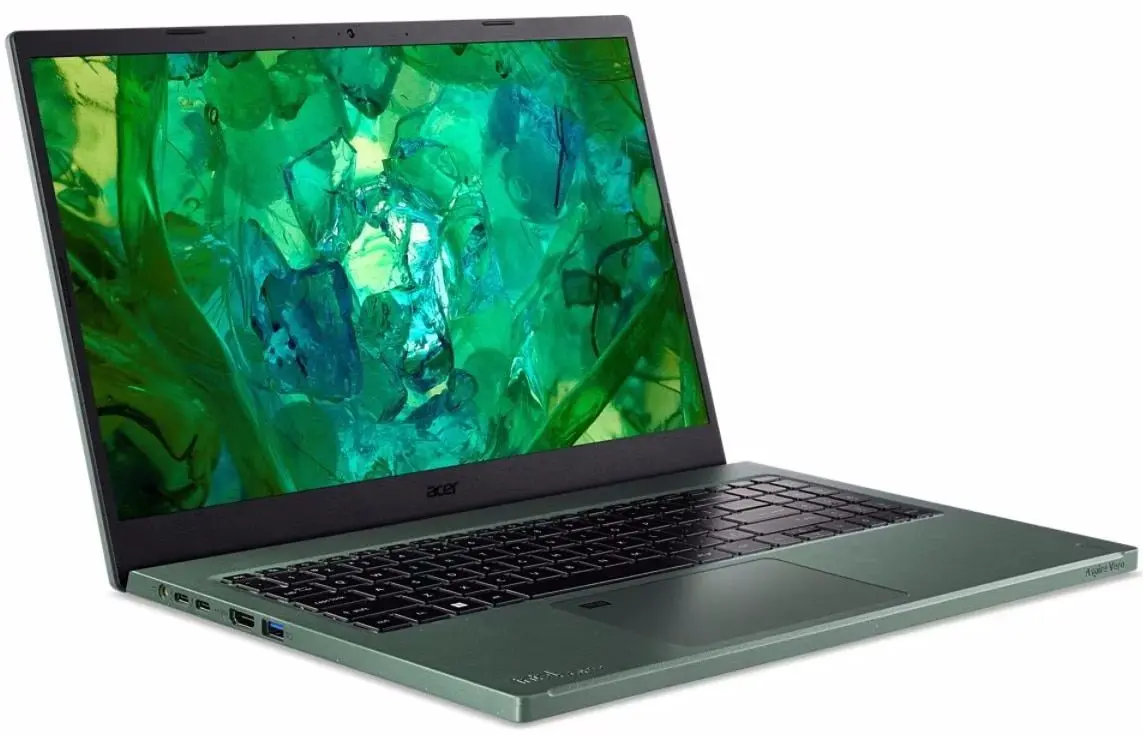 Laptop Acer Aspire Vero AV15-53P-52GF Intel Core i5-1335U 16GB DDR5/512GB SSD (Cypress Green)