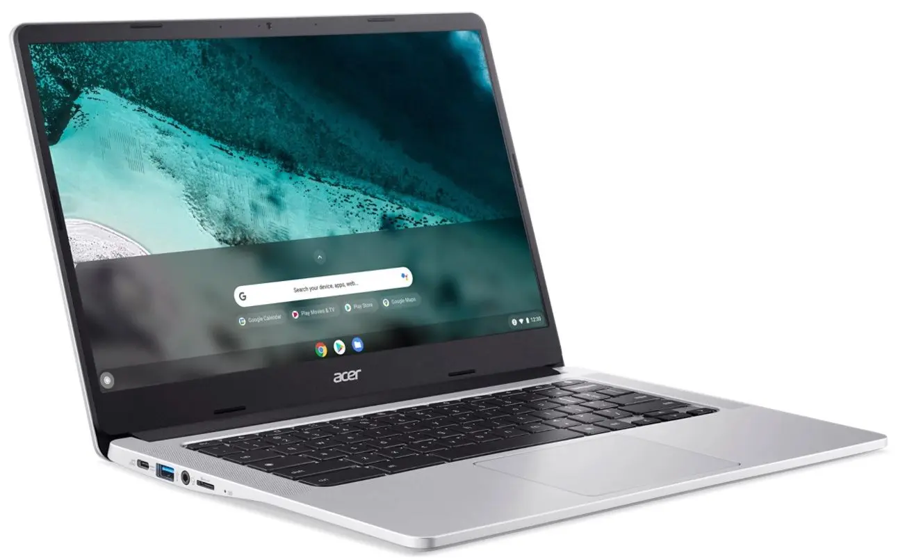 Ноутбук Acer Chromebook CB314 Mediatek MT8183 8GB DDR4/32GB SSD (Pure Silver)