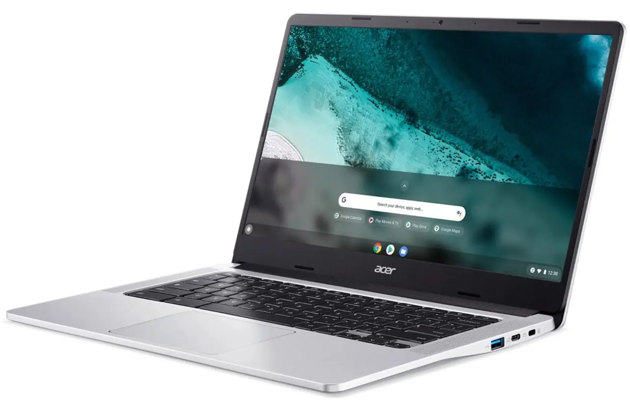 Ноутбук Acer Chromebook CB314 Mediatek MT8183 8GB DDR4/32GB SSD (Pure Silver)