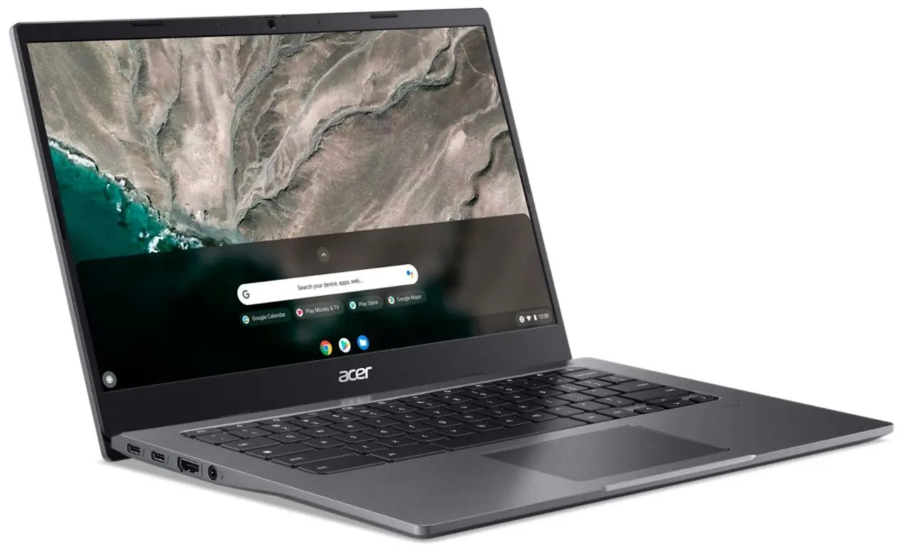 Ноутбук Acer Chromebook CB514-1WT Intel Core i5-1135G7 8GB DDR4/128GB SSD (Steel Grey)
