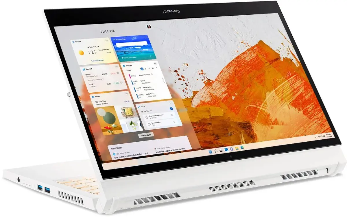 Ноутбук Acer ConceptD 3 Ezel CC314-73G-59 Intel Core i5-11400H 16GB DDR4/512GB SSD (White)