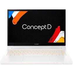 Laptop Acer ConceptD 3 Ezel CC315-73G Intel Core i7-11800H 16GB DDR4/1TB SSD W10Pro (White)