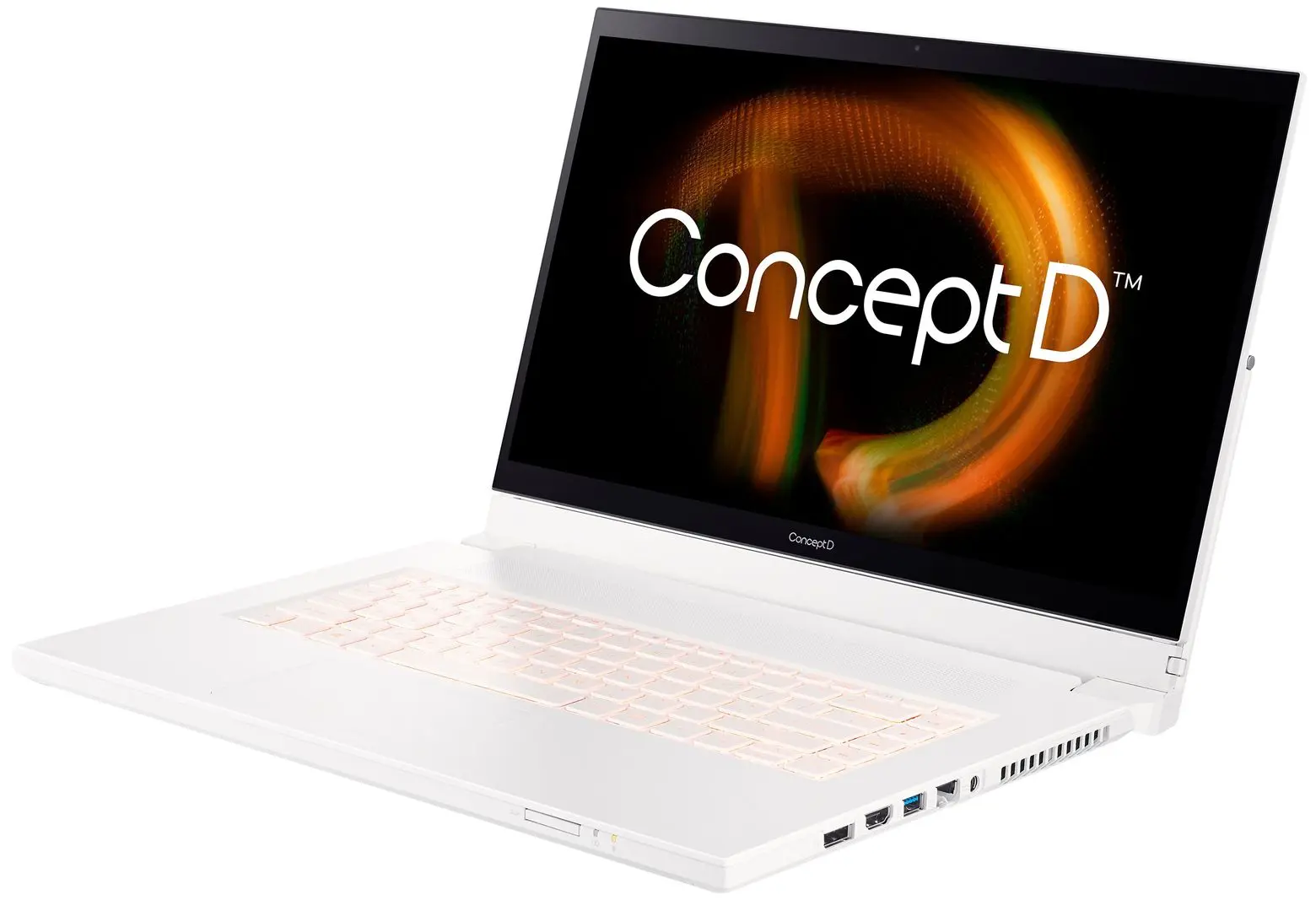 Laptop Acer ConceptD 7 Ezel CC715-72G Intel Core i7-11800H 32GB DDR4/1TB SSD (White)