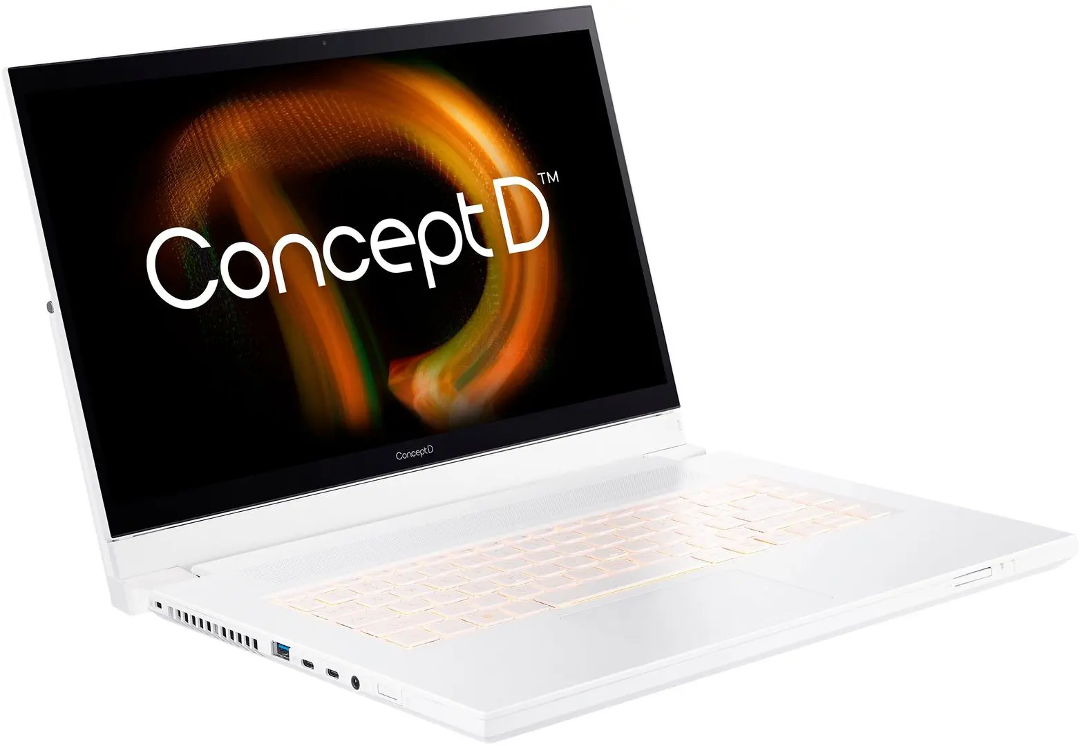 Laptop Acer ConceptD 7 Ezel CC715-72G Intel Core i7-11800H 32GB DDR4/1TB SSD (White)