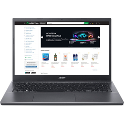Laptop Acer Extensa 15 Intel Core i3-1215U 2x8GB DDR4/512GB SSD (Steel Gray)