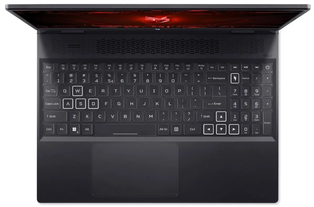 Laptop Acer Nitro 16 AN16-41-R66U AMD Ryzen 5 7535HS 16GB DDR5/512GB SSD (Obsidian Black)