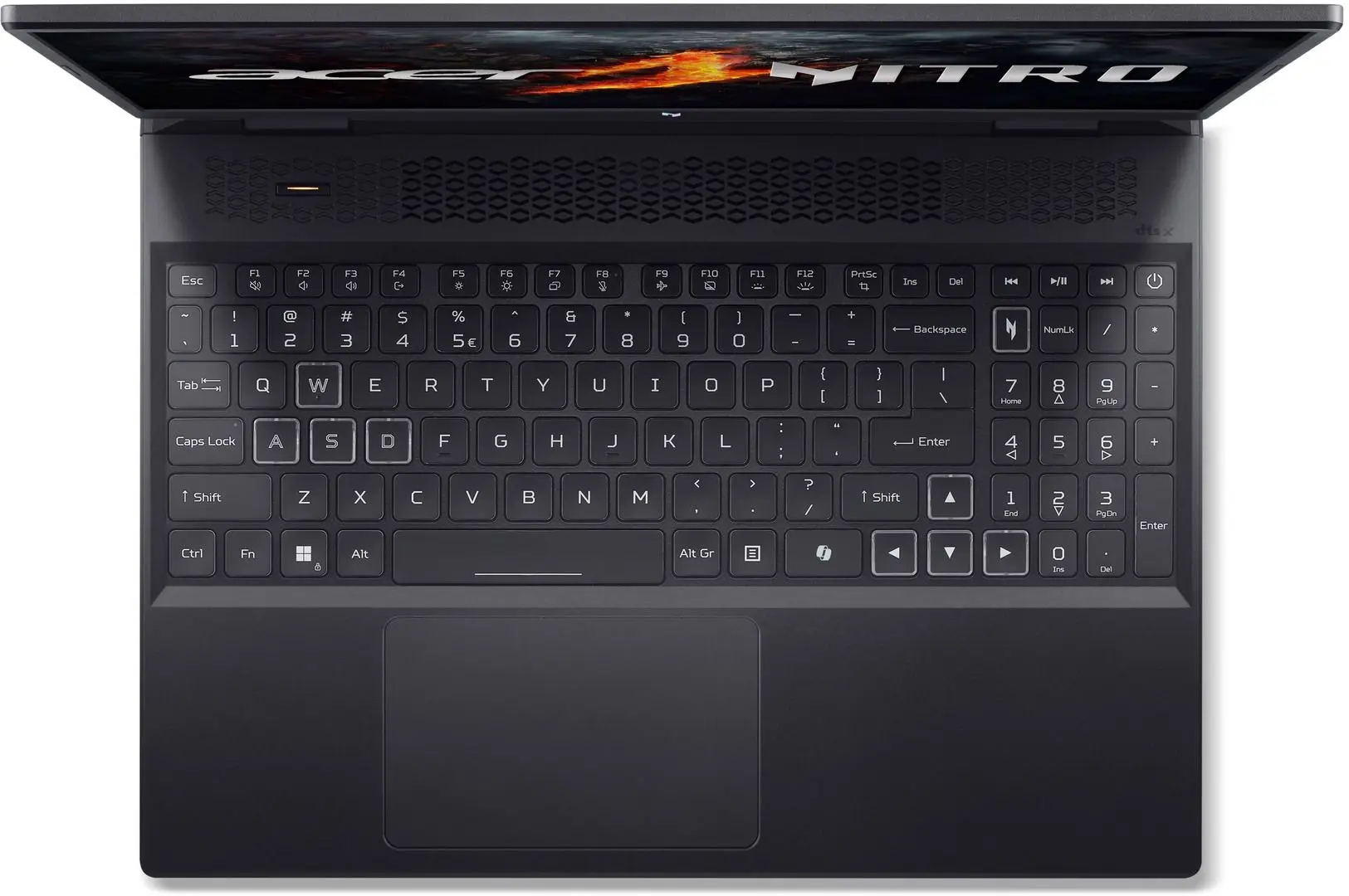 Laptop Acer Nitro 16 AN16-42 AMD Ryzen 7 8845HS 16GB DDR5/1TB SSD (Black) - 4