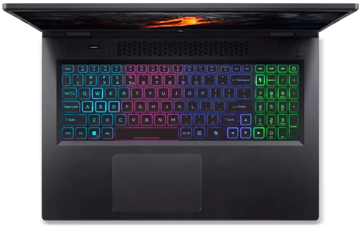 Laptop Acer Nitro 17 AN17-42 AMD Ryzen 9 8945HS 2x16GB DDR5/1TB SSD Linux (Obsidian Black)