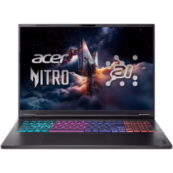 Laptop Acer Nitro 18 AI AN18-61 Ryzen AI 9 365 32GB/1TB Linux eShell (Obsidian Black)