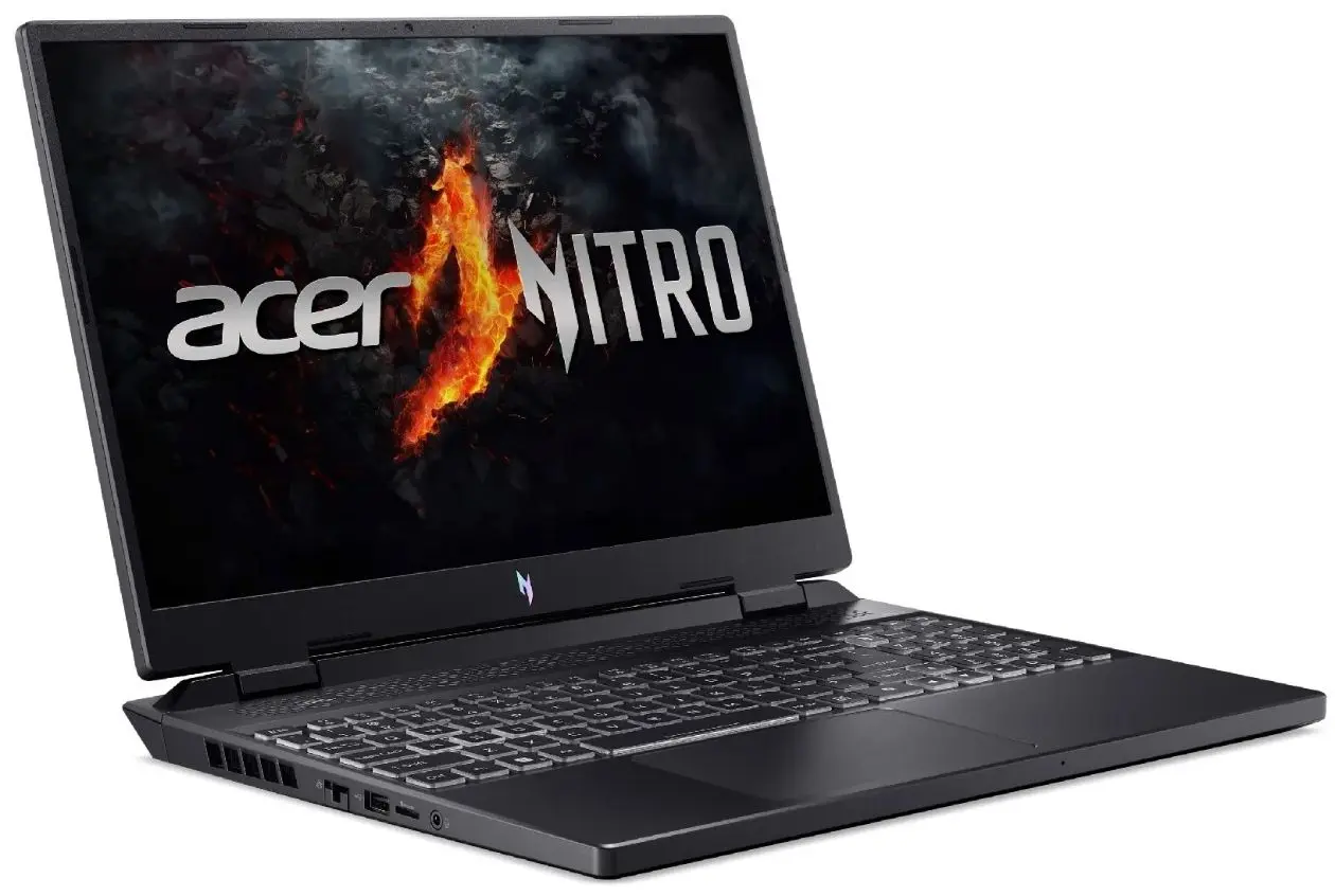 Laptop Acer Nitro AN16-42 AMD Ryzen 7 8845HS 2x16GB DDR5/1TB SSD (Obsidian Black)