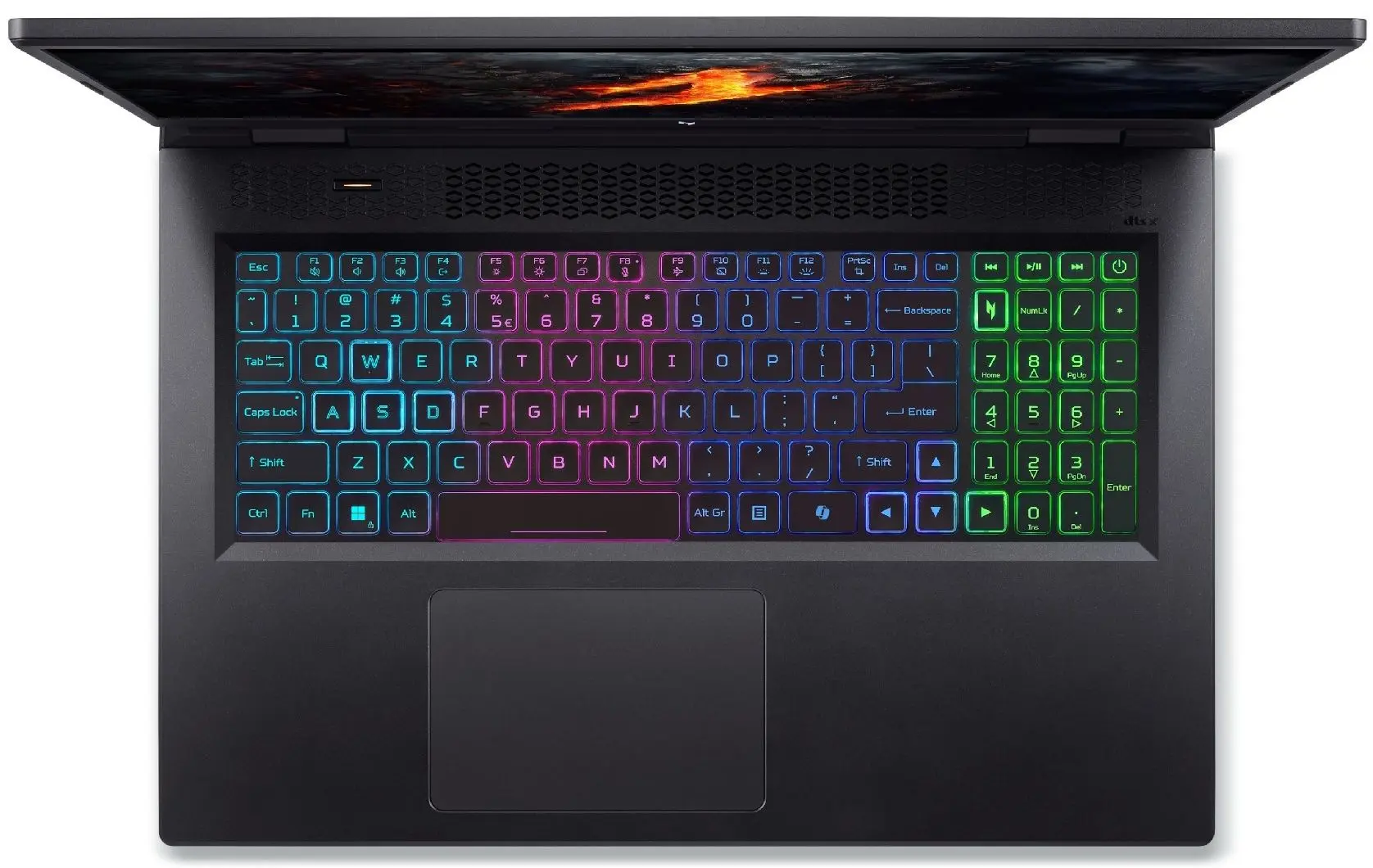 Laptop Acer Nitro AN17-42 AMD Ryzen 7 8845HS 16GB DDR5/1TB SSD (Obsidian Black)