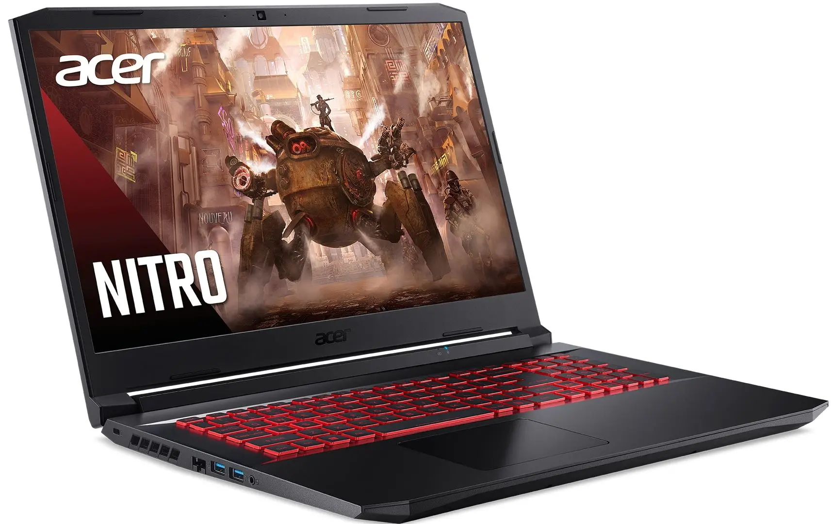 Laptop Acer Nitro AN517-41-R99Z AMD Ryzen 5 5600H 8GB DDR4/512GB SSD (Black)