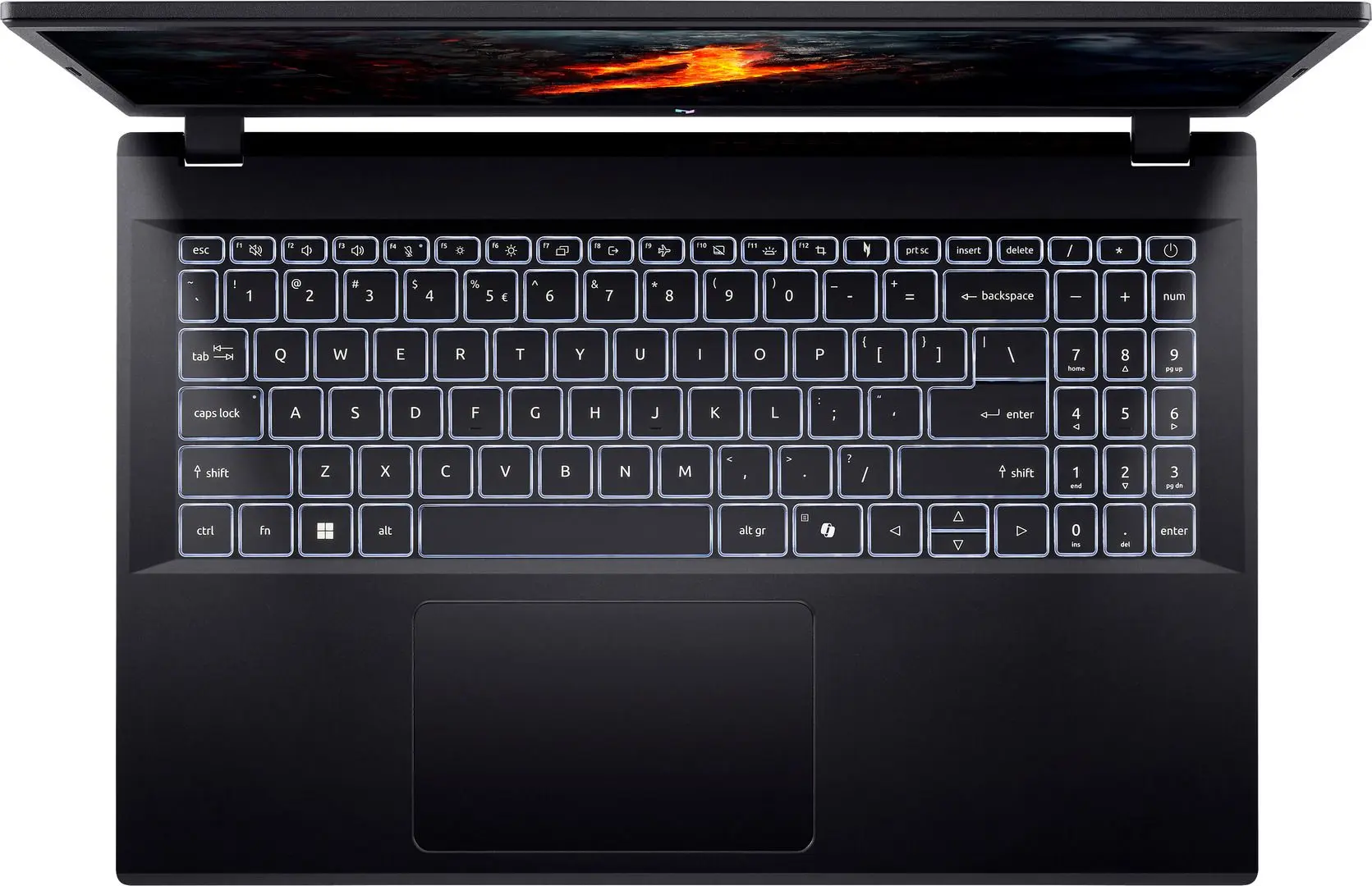 Ноутбук Acer Nitro V 15 ANV15-41 AMD Ryzen 5 6600H 1x16GB DDR5/1TB SSD (Obsidian Black)