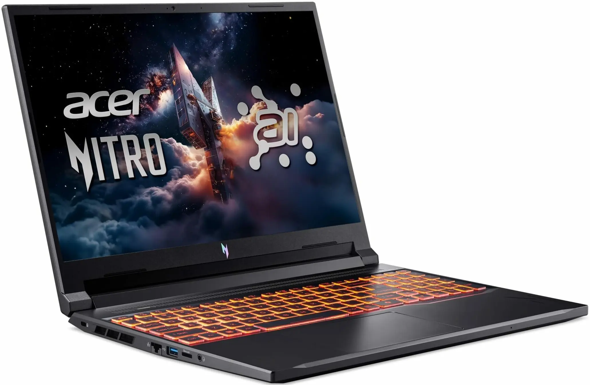 Ноутбук Acer Nitro V 16 AI ANV16-42 Ryzen 7 260 32GB/2TB Linux eShell (Shale Black)