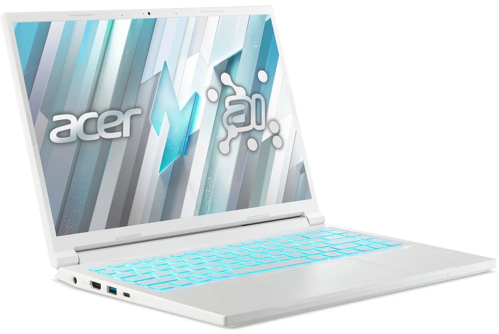 Laptop Acer Nitro V14 ANV14-61 AMD Ryzen 7 8845HS 1x16GB DDR5/1TB SSD (Pearl White)