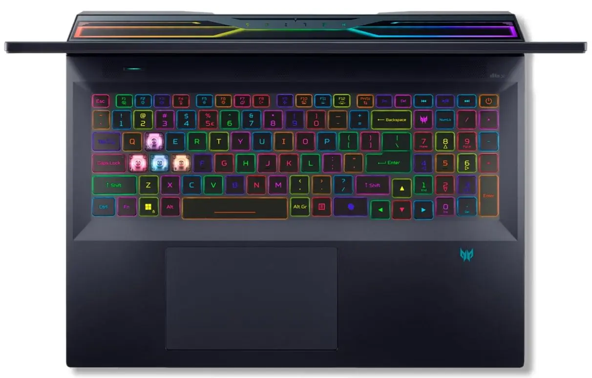 Laptop Acer Predator Helios 18 PH18-72 Intel Core i9-14900HX 32GB DDR5/1TB SSD (Abyssal Black)