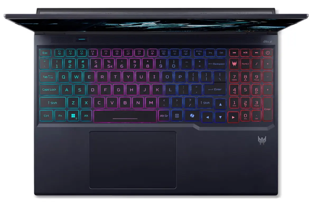 Ноутбук Acer Predator Helios Neo 16 AI PHN16-73 Core Ultra 9 275HX 64GB/1TB Linux eShell (Abyssal Black)