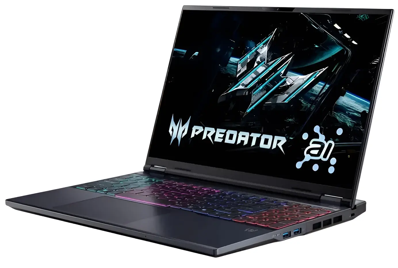 Laptop Acer Predator Helios Neo 16 AI PHN16-73 i9-275HX 32GB/1TB Linux eShell (Abyssal Black) - 2