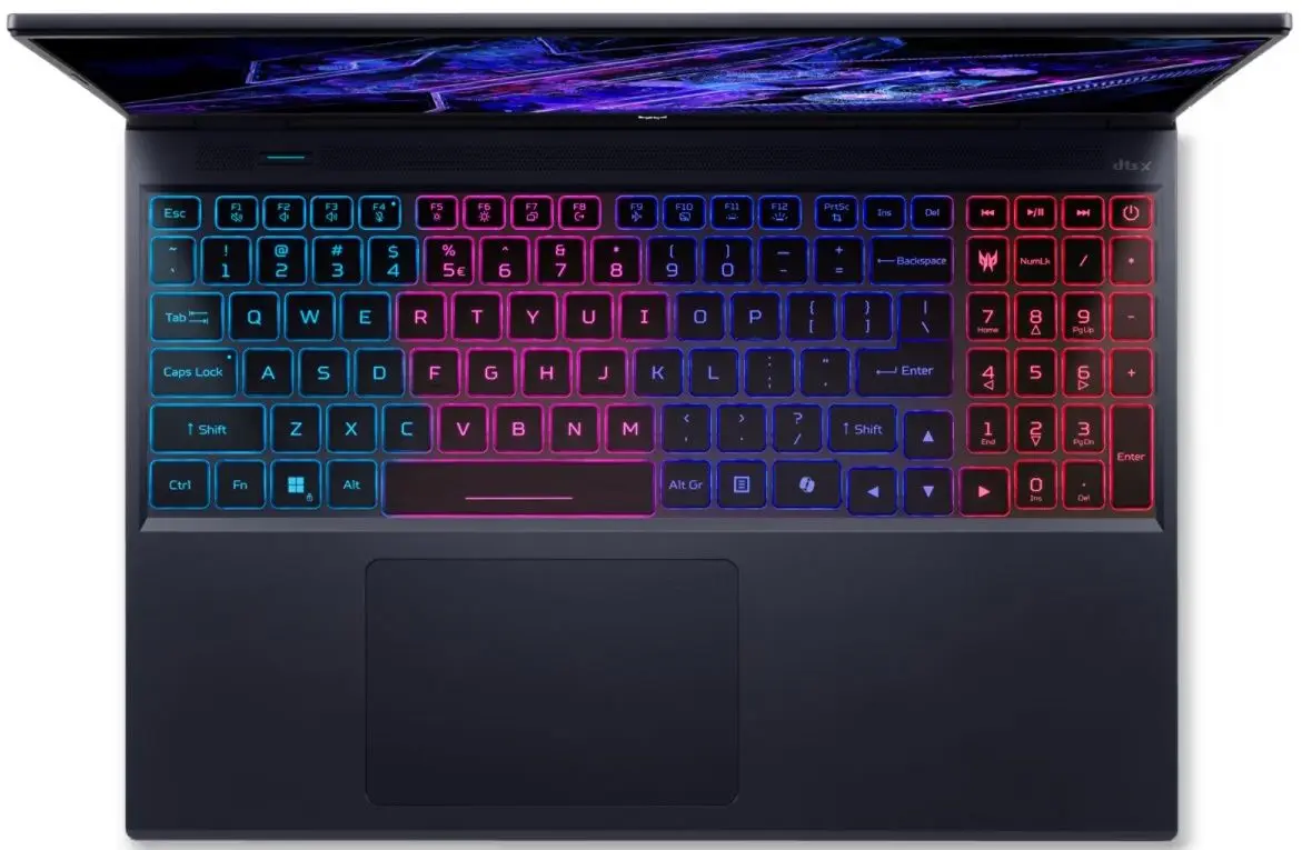 Ноутбук Acer Predator Helios Neo 16 PHN16-72-74TW Intel Core i7-14650HX 16GB DDR5/512GB SSD (Black)