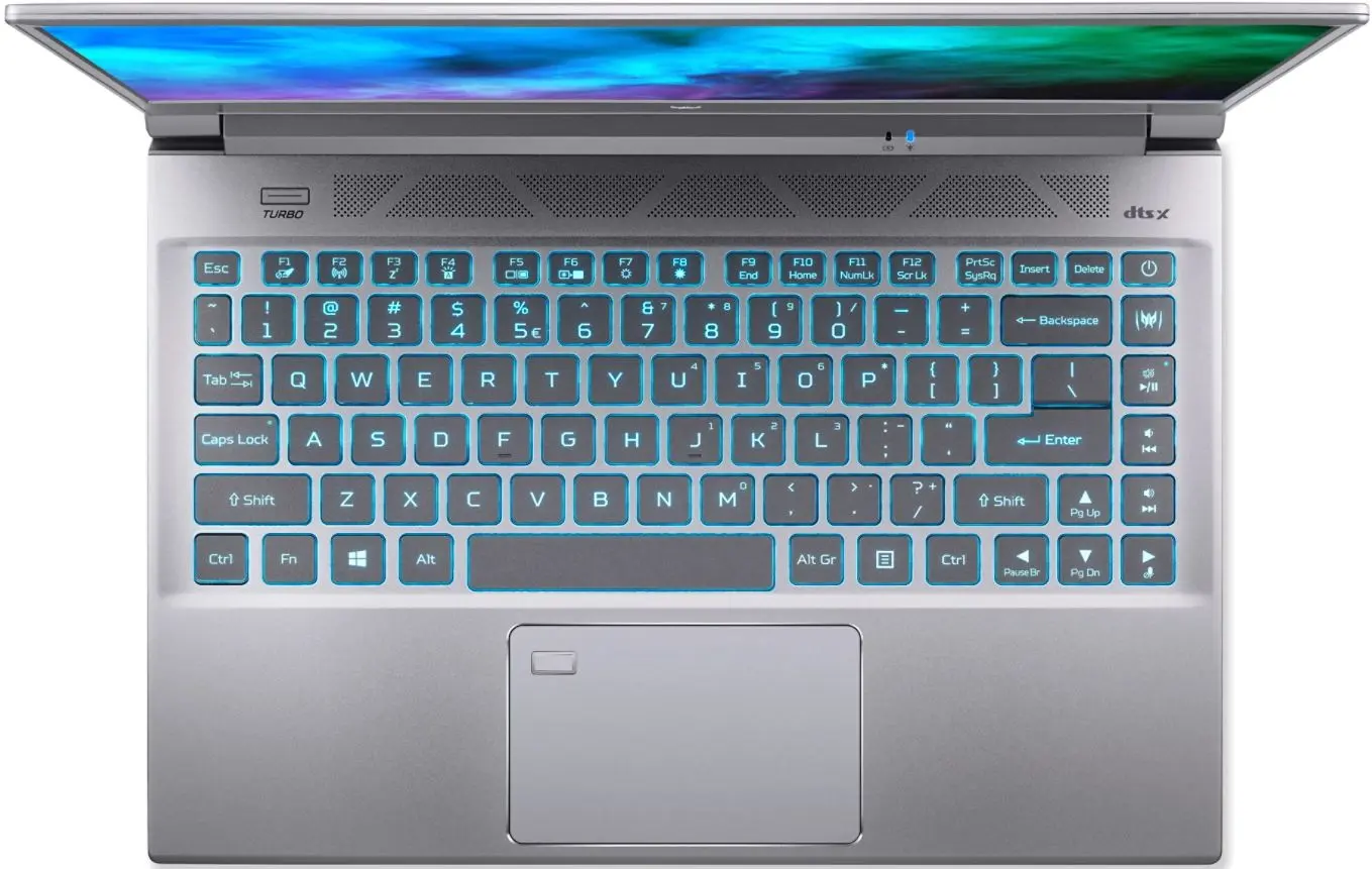 Laptop Acer Predator Triton 300 SE PT314-51s-70AY Intel Core i7-11370H 16GB DDR4/512GB SSD (Silver)