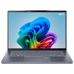 Ноутбук Acer Swift 14 AI SF14-11-X5DB Qualcomm Snapdragon X Plus X1P-64-100 16GB LPDDR5X/1TB SSD W11H (Steel Grey)